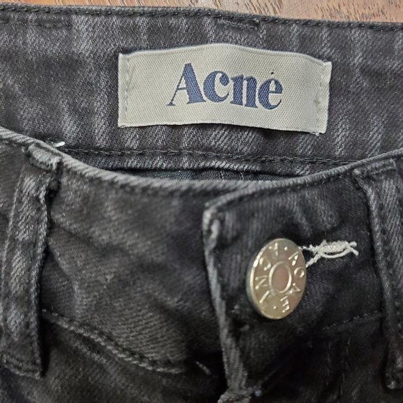 ACNE STUDIOS Needle Wet Cash Jeans 26 but hemmed - Picture 6 of 8